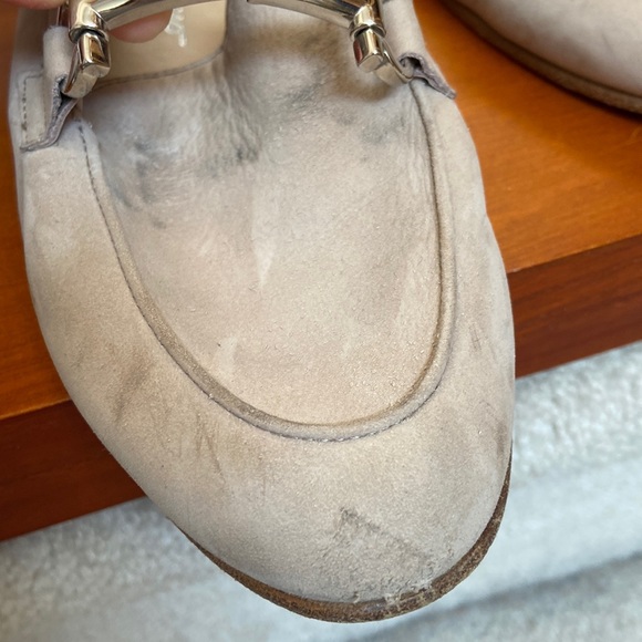 salvatore ferragamo nubuck leather loafers - Picture 13 of 16